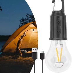 لامپ کمپینگ شارژی آویزی ضدآب و نشکن
