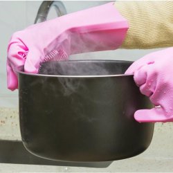 دستکش ظرفشویی اسکاچ دار سیلیکونی